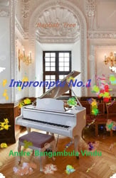 Impromptu No.1 piano sheet music cover